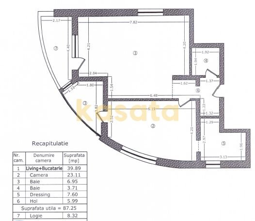 Herastrau apartament 2 camere loc parcare, boxa